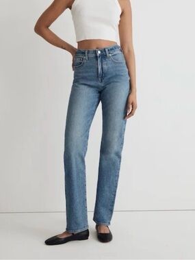 Madewell 90’s Straight jeans, 26.